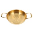 thumbnail image 4 of MasteelfCA Mini Poêle Classique en Acier Inoxydable pour Tous les Jours - Diamètre Intérieur 22cm (Argent), 4 of 7