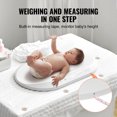 thumbnail image 5 of VEVOR Baby Scale, Digital Infant Scale with Measuring Tape, Multi-Function Toddler Scale for Weight and Height Track - with Hold & Tare Function, 5 Units for Babies, Toddlers, Pets, 88LBS Capacity, 5 of 9