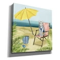 thumbnail image 2 of Epic Graffiti 'Coastal Kitties II' by Grace Popp, Canvas Wall Art, 26"x26", 2 of 2