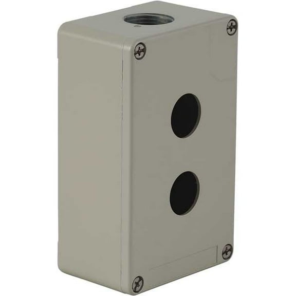 Schneider Electric Pushbutton Enclosure,2.03 in.,Metal XAPG29202