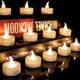 thumbnail image 3 of Paquete de 12 velas de té LED esquí Temporizador 6 horas encendidas 18 horas apagadas, 3 of 5