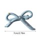thumbnail image 5 of Horquilla para niña con incrustaciones de diamantes de imitación, diseño de lazo tridimensional, horquilla para arreglar flequillos rotos, pinza para el cabello, herramienta para peinar el cabello, 5 of 8