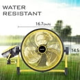 thumbnail image 5 of Geek Aire CF1 Outdoor Floor Fan 12-Inch Cordless Variable Speed Rechargeable, 5 of 5