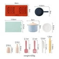 thumbnail image 1 of Wooden Kids Simulation Real Life Kitchen Toy Set Game Early Education Toy Ice Cream Machine Coffee Baby Educational Fun Toy Gift, 1 of 7