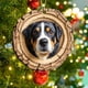 thumbnail image 5 of Adorno acrílico de animales para árbol de Navidad XUNRYAN, decoración navideña de animales, decoración de animales del bosque, decoración de temporada para techo, regalos de recuerdo navideños,, 5 of 6