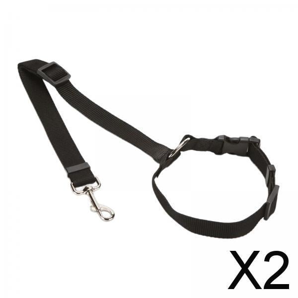 2x para Perros, Correa con Hebilla Ajustable, Arnés Práctico Ligero Y Duradero para Viajes, Suministros para Mascotas, Uso Diario, 2 piezas