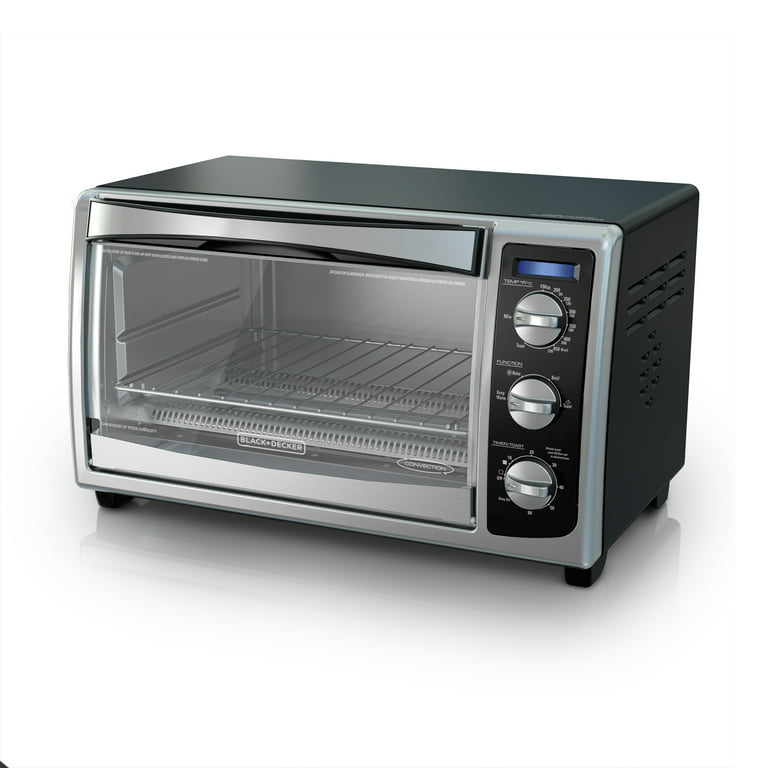 Black & Decker Black 6-Slice Convection Toaster Oven - Shop Toasters at  H-E-B