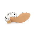 thumbnail image 5 of BLISSFUL STEP Women's Polka Dots Lace up Block Heels Sandals, 5 of 8