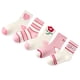 thumbnail image 5 of 5 pares de calcetines lindos de moda para niñas con patrón de flores de corazón media pantorrilla calcetines de algodón para niñas calcetines deportivos cálidos y cómodos talla de zapato XXL 38-42, 5 of 5