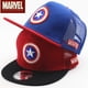 thumbnail image 2 of Disney-gorra de béisbol de Marvel para niño y niña, gorro de béisbol de Capitán América, pentagrama ajustable, gorra de Hip Hop de red, regalo para niños de 2 a 8 años Fivean unisex, 2 of 2