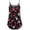 Red, variant on IROINNID Sundress For Women Sleeveless Bandage Stripe Printing Loose Vest Sling Dress Round Neckline Below The Knee Dress