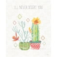 thumbnail image 3 of Gango Home Decor Contemporary Sweet Succulents II & V by Pela Studio (Ready to Hang); Two 11x14in Hand-Stretched Canvases, 3 of 5
