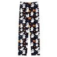 thumbnail image 4 of Jesvior Women'S Casual Halloween Print Sleep Pants Soft Lounge Trousers with Drawstring for Home Pajama Bottoms, 4 of 5