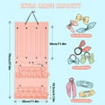 thumbnail image 5 of Xiyztok Headband Holder Hair Bows Organizer Headband Holder Wall Hanging Space Saving Hair Clip Storage Hanger with felt bands, 5 of 9