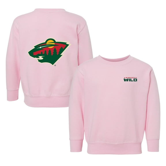 Toddler Chad & Jake Pink Minnesota Wild Pullover Sweatshirt