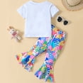 thumbnail image 5 of FDDMis Kids 70s Outfits for Girls 2t Girls Outfits Baby Gender Neutral Clothes Two Way Zipper Onesies 2t Onesies Girl Toddler Girls Jogger Set Girl Clothing Set Lounge Sets for 10-12 10 Year Old, 5 of 7
