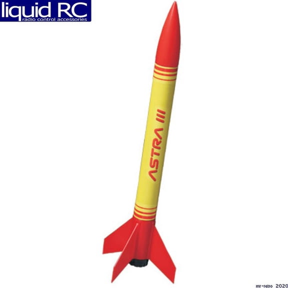 Quest Aerospace Rockets 1610 Astra Iii Model Rocket Kit-Quick Kit