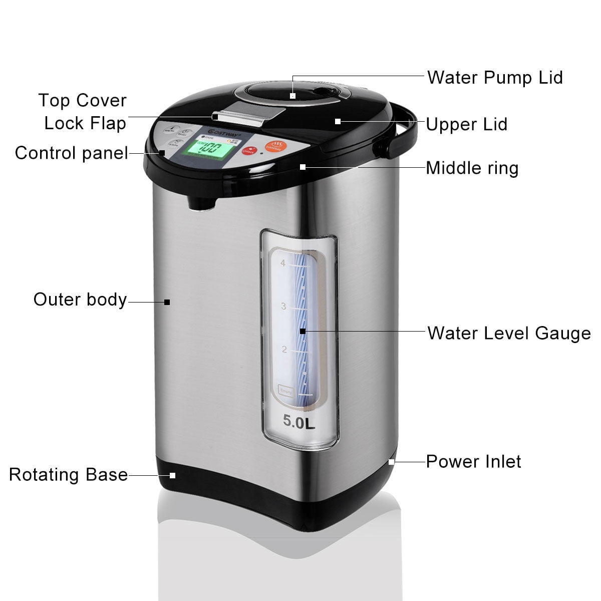 Electric kettle 5 litre discount