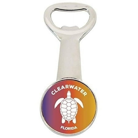 

Clearwater Florida Turtle Design Souvenir Magnetic Bottle Opener