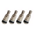 thumbnail image 5 of TYRE VALVE BOLT IN STEM TO FOR BBS ALLOYS WHEELS CHROME SILVER METAL CAR VAN, 5 of 5
