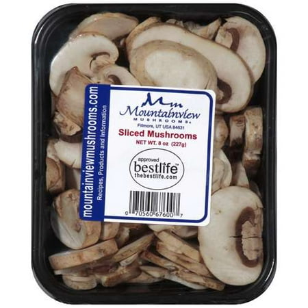 Sliced Mushrooms, 8 Oz.