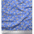 thumbnail image 1 of Soimoi Cotton Duck Fabric Star,Planet & Astronaut Monkey Kids Printed Craft Fabric by The Yard 42 Inch Wide, 1 of 1