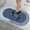 Blue, variant on Ikohbadg Rubber Bath Mats Quick-Drying Non-Slip Bathroom Mat Super Absorbent Bath Mat Instant Dry Bath Mat, Bathroom Rug in Front of The Kitchen Sink, Shower Room, Bathtub, Oval, 16 x 24 Inch, Blue