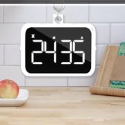 Big digits Digital Kitchen Stopwatch USB Charging for Workout Cooking White