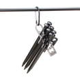 thumbnail image 2 of Ganchos Para Pared Almacenamiento tienda clavija tierra clavo Camping estaca gancho soportes de transporte para senderismo pesca 3 uds Likrtyny Para estrenar, 2 of 6