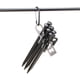 thumbnail image 2 of Ganchos Para Pared Almacenamiento tienda clavija tierra clavo Camping estaca gancho soportes de transporte para senderismo pesca 3 uds Likrtyny Para estrenar, 2 of 6