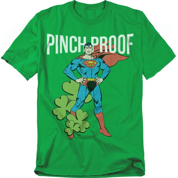 Superman - Character T-Shirt St. Patrick'S Day Pinch Proof Unisex Graphic Tee for Men & Women