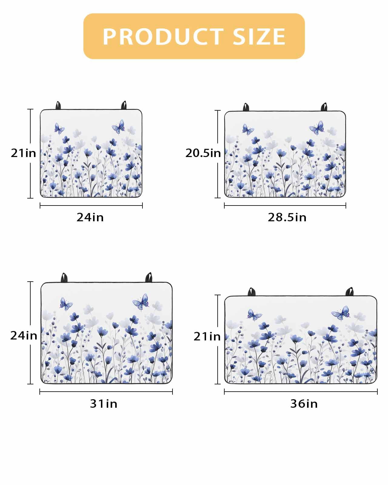 nqOlkjepod Large Induction Cooktop Protector Mat 36"x21", Purple Floral Butterfly Stove Top Covers for Electric Stove, Spring Rustic Botanical Flowers Stove Burner Cover Mats, Glass Top Stove Cover