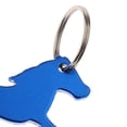 thumbnail image 4 of 6x Abridor de Botellas / Colgante de Llave con Patrón de Caballo de Aluminio - 3 Colores, 4 of 8