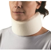 OTC Cervical Collar, 3.5 inch Soft Foam, Wide Depth, White, Universal