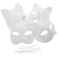 thumbnail image 3 of Miangastore Cat Face Mask White 5Pcs 6.9Inx6.7Inx3.9In, 3 of 8