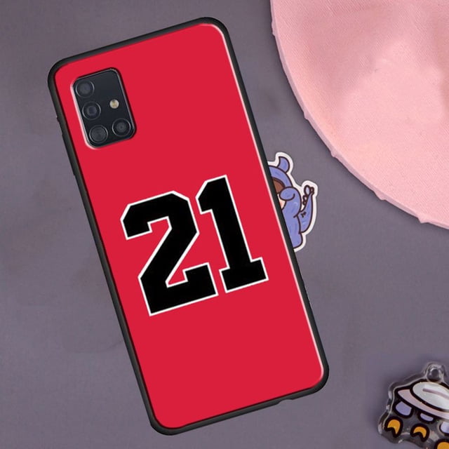 Coque de téléphone avec numéro porte-bonheur Basketball, étui pour Samsung Galaxy A50, A70, A40, A10, A21S, A20e, A11, A31, A41, A51, A71, A12, A32, A42, A52, A72, 23, 24 qiuyongming unisex
