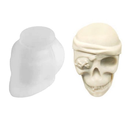 

Famure Skull Mold Silicone Skull Molds 3D Large Skull Shape Ice Cube Mold for Chocolate Candy Making Skull Silicone Mold for DIY Candle Art Crafts cool