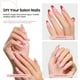 thumbnail image 2 of Uñas con forma de escarabajos Tipex Instant Apex, 512 unidades, tamaño mediano, ovalado, almendra, 2 of 6
