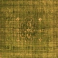 thumbnail image 1 of Ahgly Company Indoor Square Oriental Orange Industrial Area Rugs, 8' Square, 1 of 4