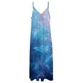 thumbnail image 6 of Magical Underwater Dolphin Scene Sleeveless Dress Dresses Women Summer Women's Summer Clothing, 6 of 9