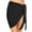 Black, variant on UANWENN Womens Summer Solid Sexy Beach Skirt Side Knot Sexy Short Skirt Swimsuit Cover Ups Bathing Suit Cover Ups Pants Womens Swim Suit Cover up Dress Sexy Cover up Tip up Hole Cover Beach Cover up