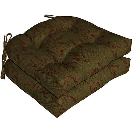 Tailwind Brown Wicker Chair Cushion 2-pack