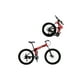 thumbnail image 1 of Bicicleta Montaña Plegable Frenos Tipo Shimano 21v Rodada 26 RED VELVET BPGRD01, 1 of 7