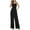 Black, variant on One Piece Jumpsuits for Women Dressy Casual Sleeveless Crewneck Wide Leg Rompers Jumpers Vacation Summer Outfits Green L