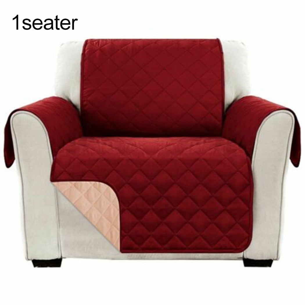 Sofa Covers Quilted Throw Washable Furniture Protector Anti Slip Cover Couch Pet 