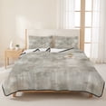 thumbnail image 3 of Queen Quilt Set 90''x96'', Vintage Beige Lightweight Summer Bedspread Coverlet Set with 2 Pillow Shams, Modern Abstract Art Oil Painting Breathable All Season Quilt Bedding for Bedroom/Guest Room, 3 of 9