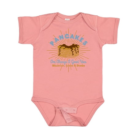 

Inktastic Pancakes Good Idea Gift Baby Boy or Baby Girl Bodysuit