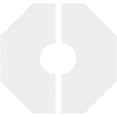 thumbnail image 4 of 14"OD x 4"ID x 4 3/4"C x 1"P Logan Architectural Grade PVC Contemporary Ceiling Medallion, Two Piece, 4 of 11
