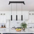 PNGCNG Angelina 5 Light Cylinder Kitchen Island Pendant[No Bulb
