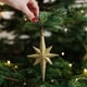 thumbnail image 5 of Pack 2 de adornos colgantes para árbol de Navidad | Decoraciones de plástico para Navidad Dorado/Blanco/Rojo | Colgantes 3D Unique Humor 4,88x3in para fiesta, casa, salón, decoración de centro, 5 of 6